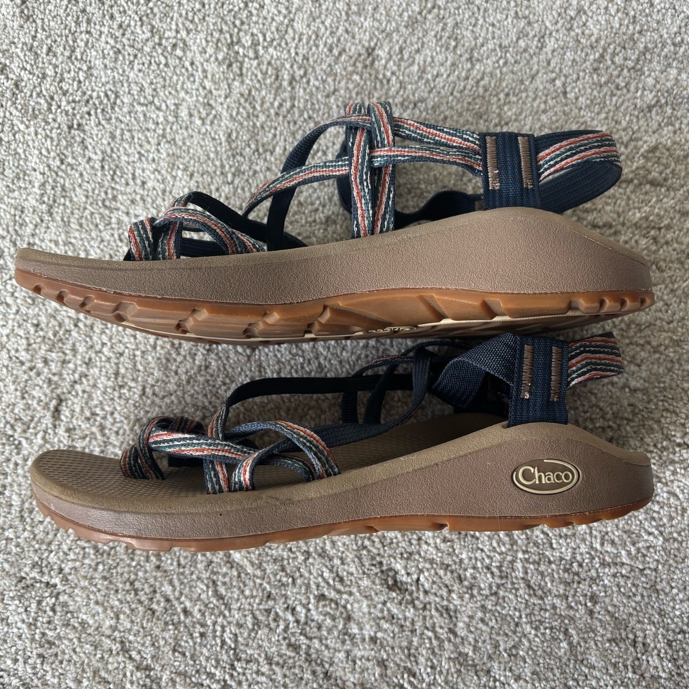 Chaco ZCloud X2 Double Strap Toe Loop Multicolor … - image 9